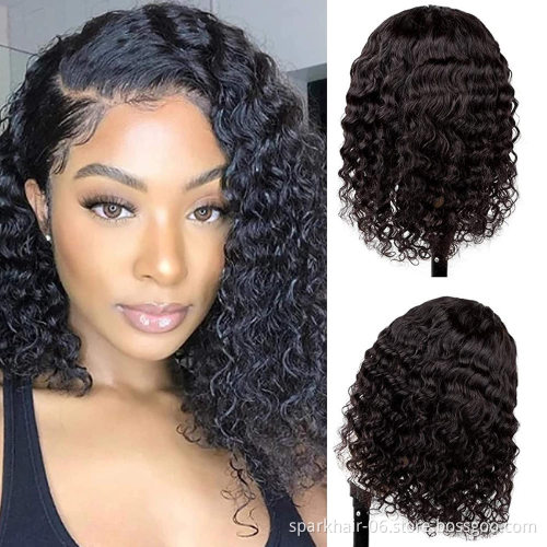 Brazilian Human Hair Short Bob Lace Front Wigs,Short 8 Inch Natural Virgin Hair Human Lace Wigs Bob Wigs